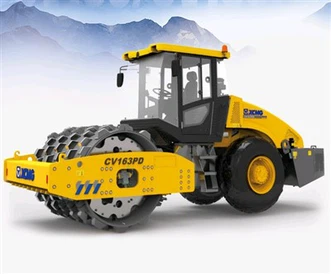 油圧シングルドラム振動ローラー